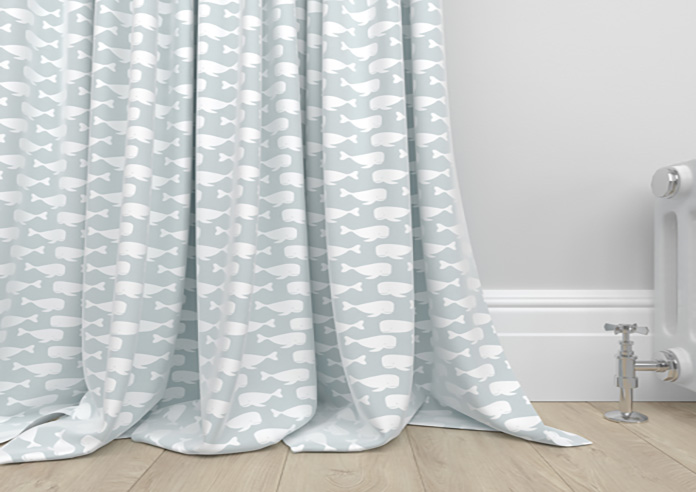 Whaling Around, Shell Grey - Made to Measure Curtains - Image 6